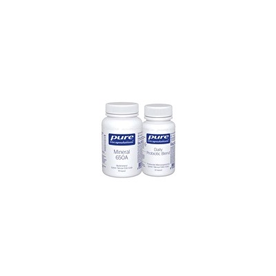 Pure Encapsulations Mineral 650A + набор пробиотиков