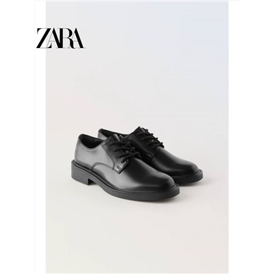 ZAR*A  😍 официальный сайт⚡️ школьные туфли для мальчика со  скидкой  46🛍    ✅Цвет: на фото     ✅Материал: pu
