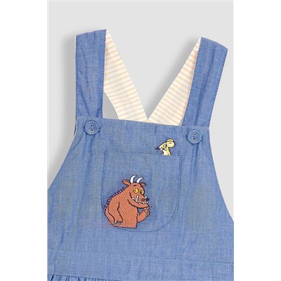 JoJo Maman Bébé The Gruffalo Appliqué Pocket Culotte Dungarees