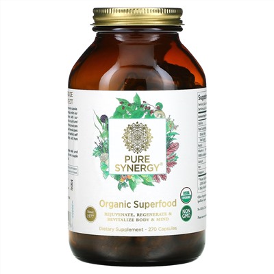 Pure Synergy, The Original Superfood, 270 капсул