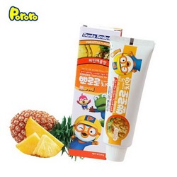 Pororo Toothpaste For Kids Fresh Pineapple , 90гр / Зубная паста для детей с ананасом