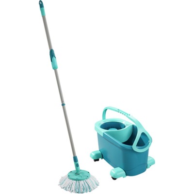 52102 CLEAN TWIST Disc Mop Ergo mobile Комплект: Швабра + ведро на колес., с механизм. отжима