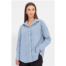 Рубашка Kivviwear 419903 бел0-синий