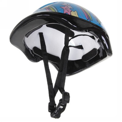Коньки роликовые раздвижные Happy Star 668AT в наборе: шлем, защита, размер S (29-33), синий