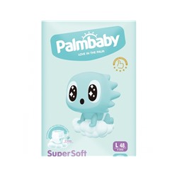 Подгузники-трусики детские  "Palmbaby super soft Premium" NK18- L -48  шт