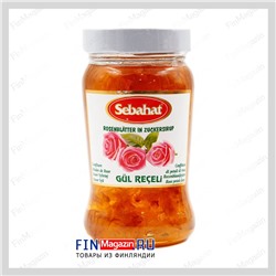 Конфитюр из лепестков роз Sebahat 360/590 гр