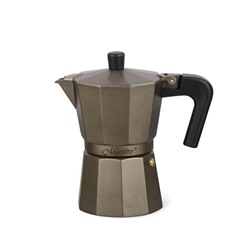 MR-1666-3-BROWN К/в "Espresso Moka" алюм. (150 мл) Maestro