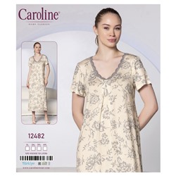 Caroline 12482 ночная рубашка XL, 2XL, 3XL, 4XL