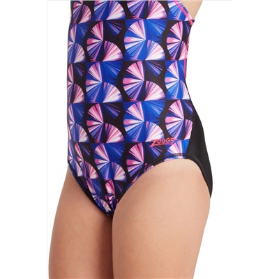 Zoggs Flyback Black Swimsuit