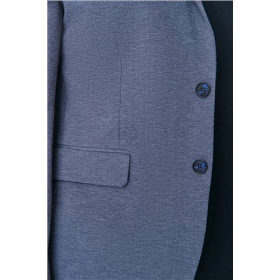 Пиджак приталенного кроя цвета индиго TMNAW23CE00025