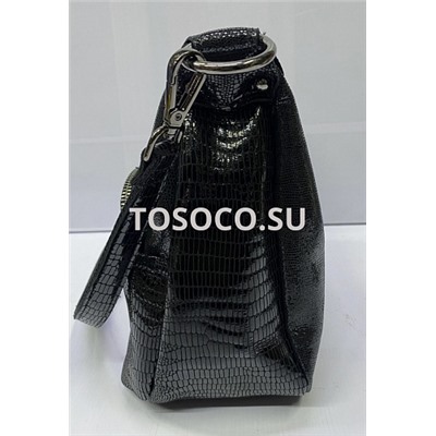 6881-1  black сумка Wifeore натуральная кожа 20х26х11