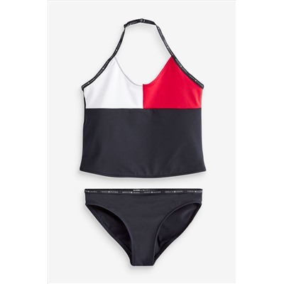 Tommy Hilfiger Blue Tankini Swim Set