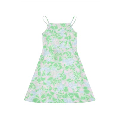 Jack Wills Mini Girls Green Tie Strap Dress