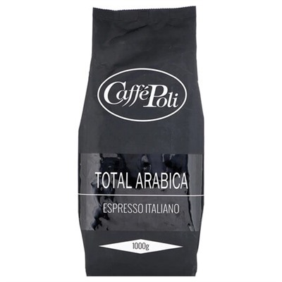 Кофе в зернах CAFFE POLI "Poli Arabica", 1 кг, арабика 100%, ИТАЛИЯ, 1770447