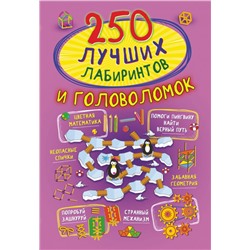 250 лучших лабиринтов и головоломок Попова И.М.
