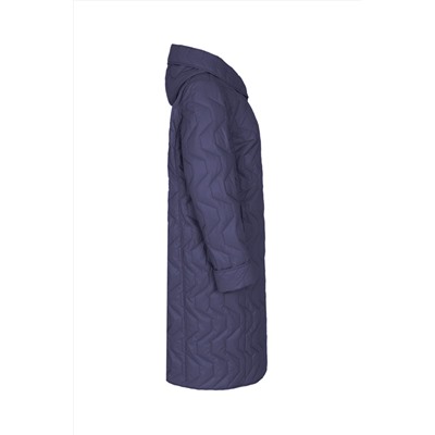 Пальто Elema 5-92-164 сине-фиолетовый