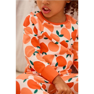 Multi Fruit Long Pyjamas 3 Pack (9mths-10yrs)