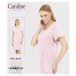 Caroline MK-8413 ночная рубашка S, M, L, L, XL