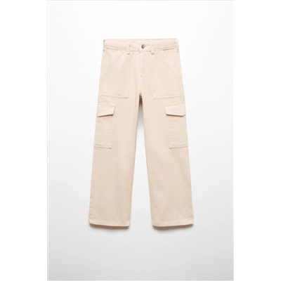 Mango Pocket Cargo Jeans