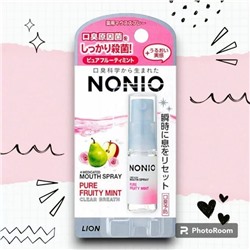 Спрей "Nonio" для свежего дыхания и предотвращ неприятного запаха (аромат фруктов и мяты) 5 мл