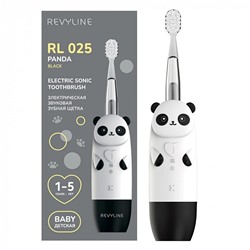 Электрическая зубная щетка Revyline RL 025 Panda Черная