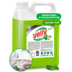 GRASS Средство для мытья посуды "Velly" Premium лайм и мята (канистра 5 кг)