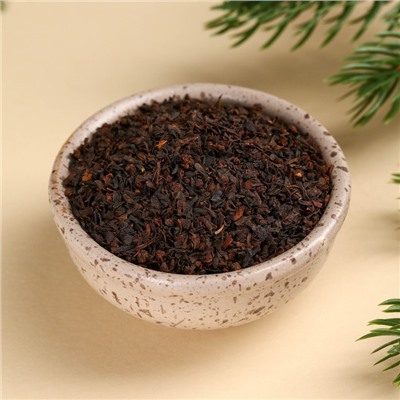 Чай чёрный «Не оливье», вкус: мята, 50 г.