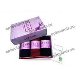 Носки женские Syltan ароматизированные в подарочной коробке + ручка 2185