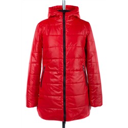 04-1664 Куртка демисезонная (синтепон 150) Плащевка красный