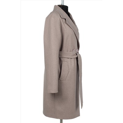 01-11221 Пальто женское демисезонное (пояс)