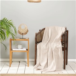 Karaca Home Bety Beige Throw 130 см x 170 см