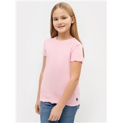 Розовая футболка для девочек