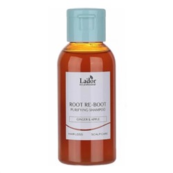 Lador Шампунь для чувствительной кожи головы / Root Re-Boot Purifying Shampoo Ginger & Apple, 50 мл