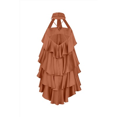 Платье Elema 5К-12986-1-164 терракот
