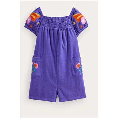 Boden Fun Towelling Playsuit