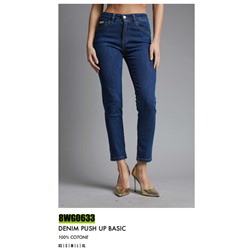 8WG0633 DENIM PUSH UP BASIC