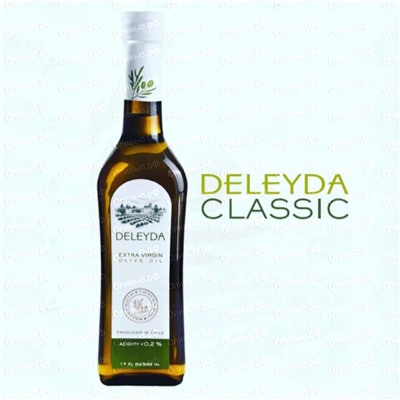 Масло оливковое EXTRA VIRGIN Classic Deleyda 500 мл (Чили)