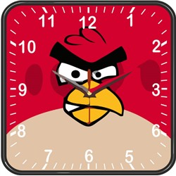 Настенные часы Angry Birds - 2