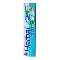 Зубная паста TWIN LOTUS с травами свежесть и прохлада, 100 гр