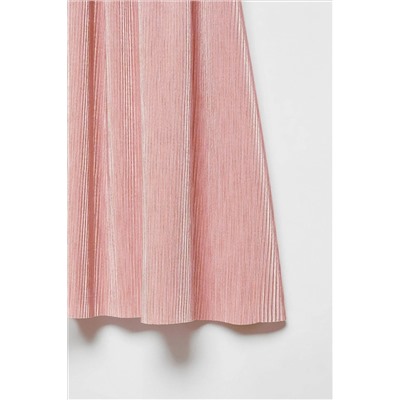 Mango Pleated Sparkle Skirt