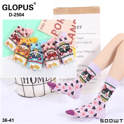 Носки длинные GLOPUS Котик 10 шт в уп (арт. D-2504)