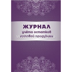 Журнал учета остатков готовой продукции А4 64с. КЖ-781 Торговый дом "Учитель-Канц"