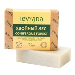 Натуральное мыло ручной работы "Хвойный лес" Levrana, 100 г