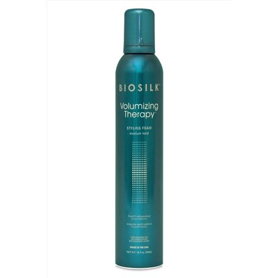 Biosilk volumizing therapy пена средней фиксации 360 г