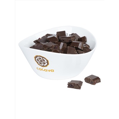 Тёмный шоколад с брусникой, 70 % какао (Доминикана), в наличии с 2 мая 2024 г.