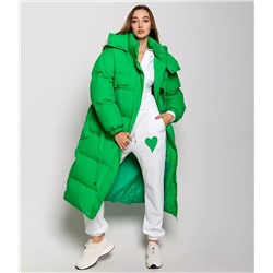 Пальто #КТ8255, зелёный