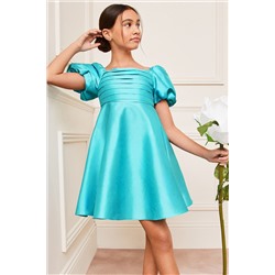 Lipsy Taffeta Square Neck Occasion Dress (3-16yrs)