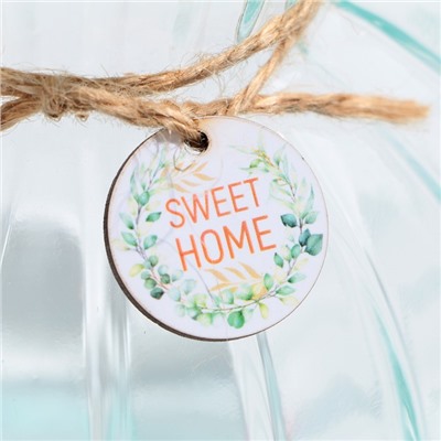 Ваза для цветов «Sweet home», 19,5 х 15 см.