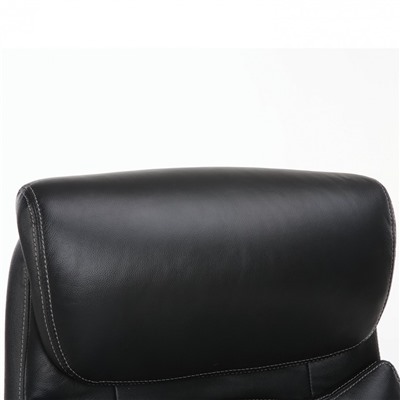 Кресло из натуральной кожи Brabix Premium Infinity EX-707 дерево черное 531826 (1)