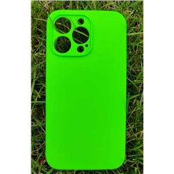 Чехол Silicone Cese на iPhone 12 Pro Max (Shiny Green) без логотипа